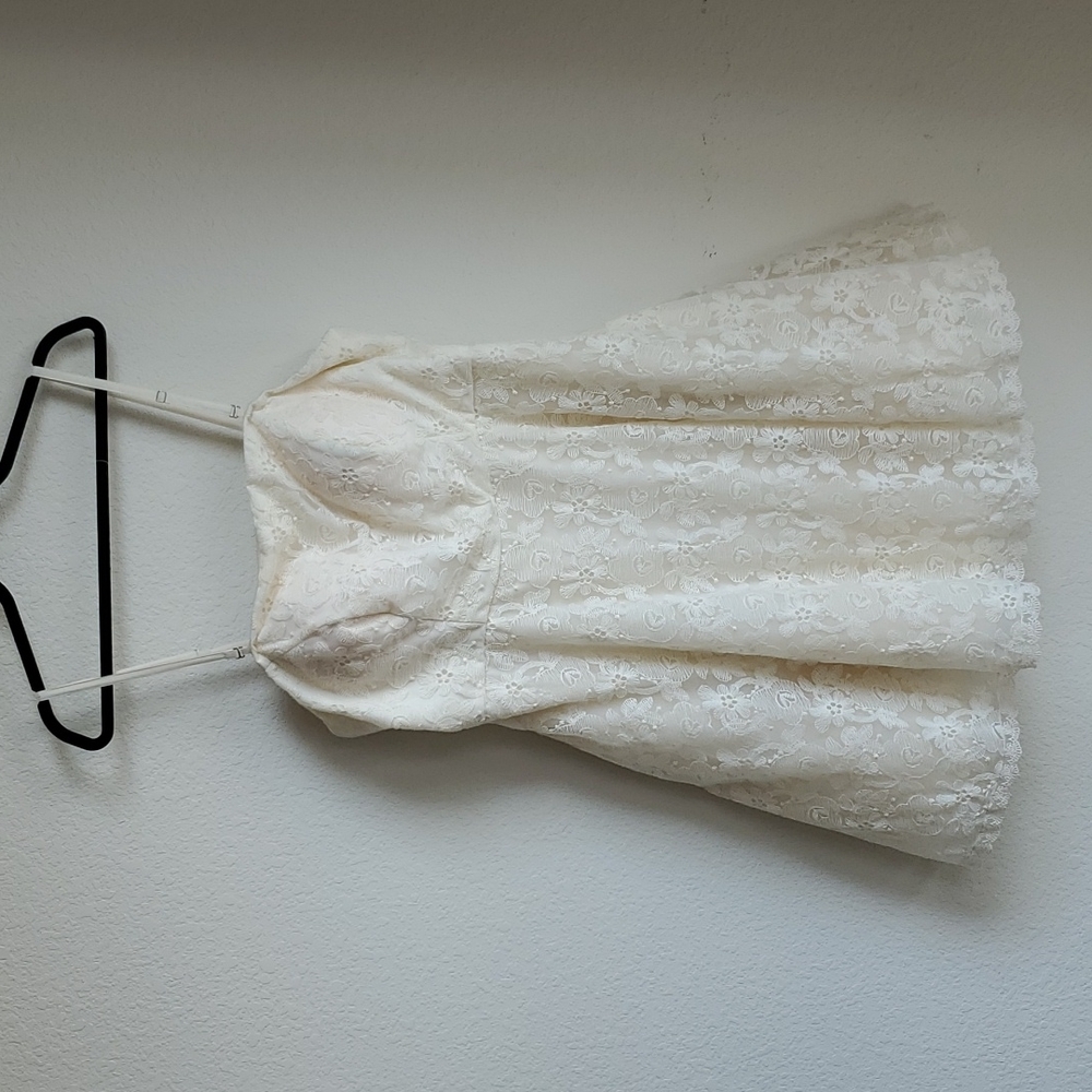 Modcloth Wedding Dress White (1x)